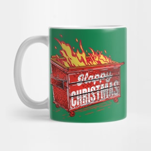 Happy Dumpster Christmas Mug